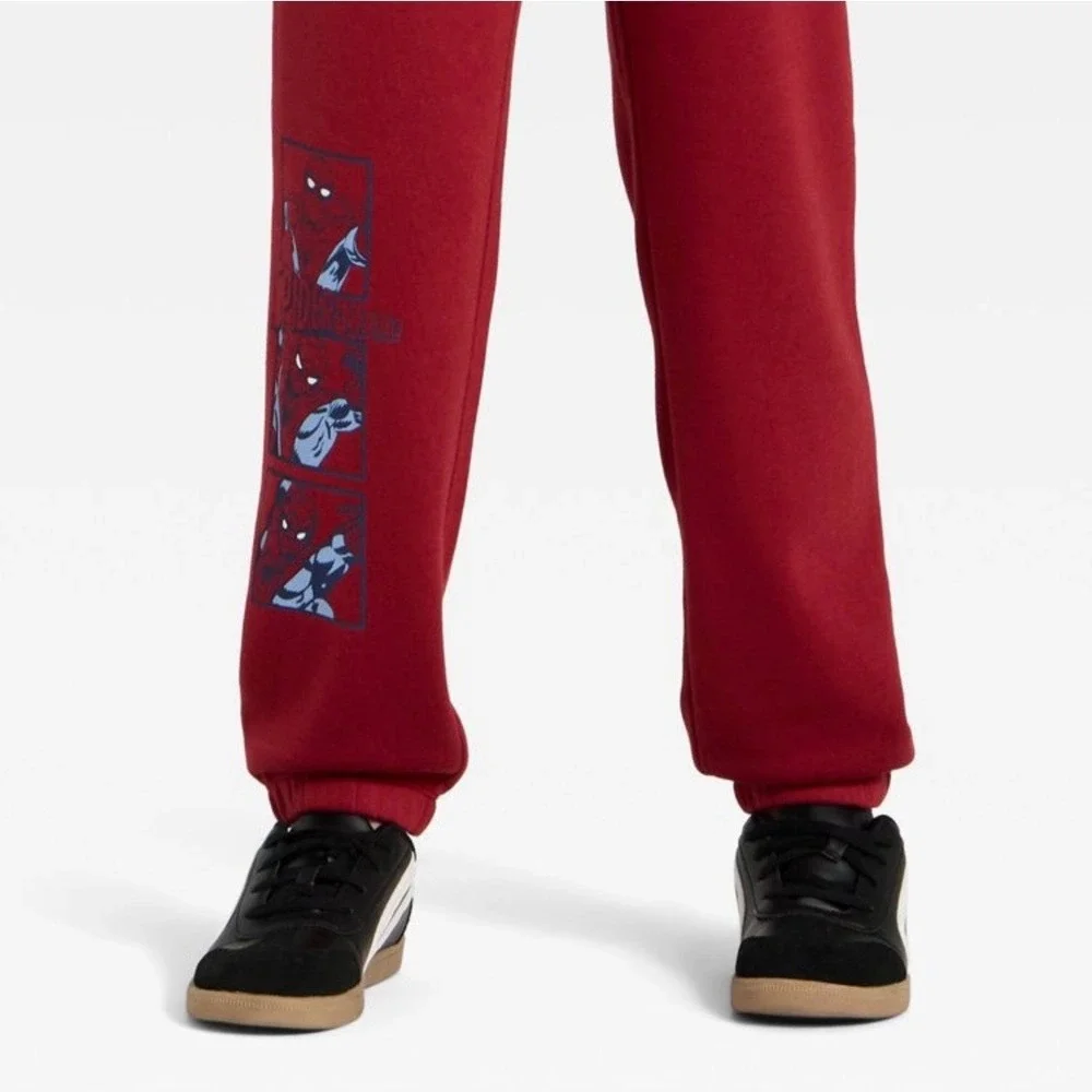 Marvel Spider-Man‎ Kids Red Navy Blue Fleece Hoodie and Jogger Pants Set NEW XL